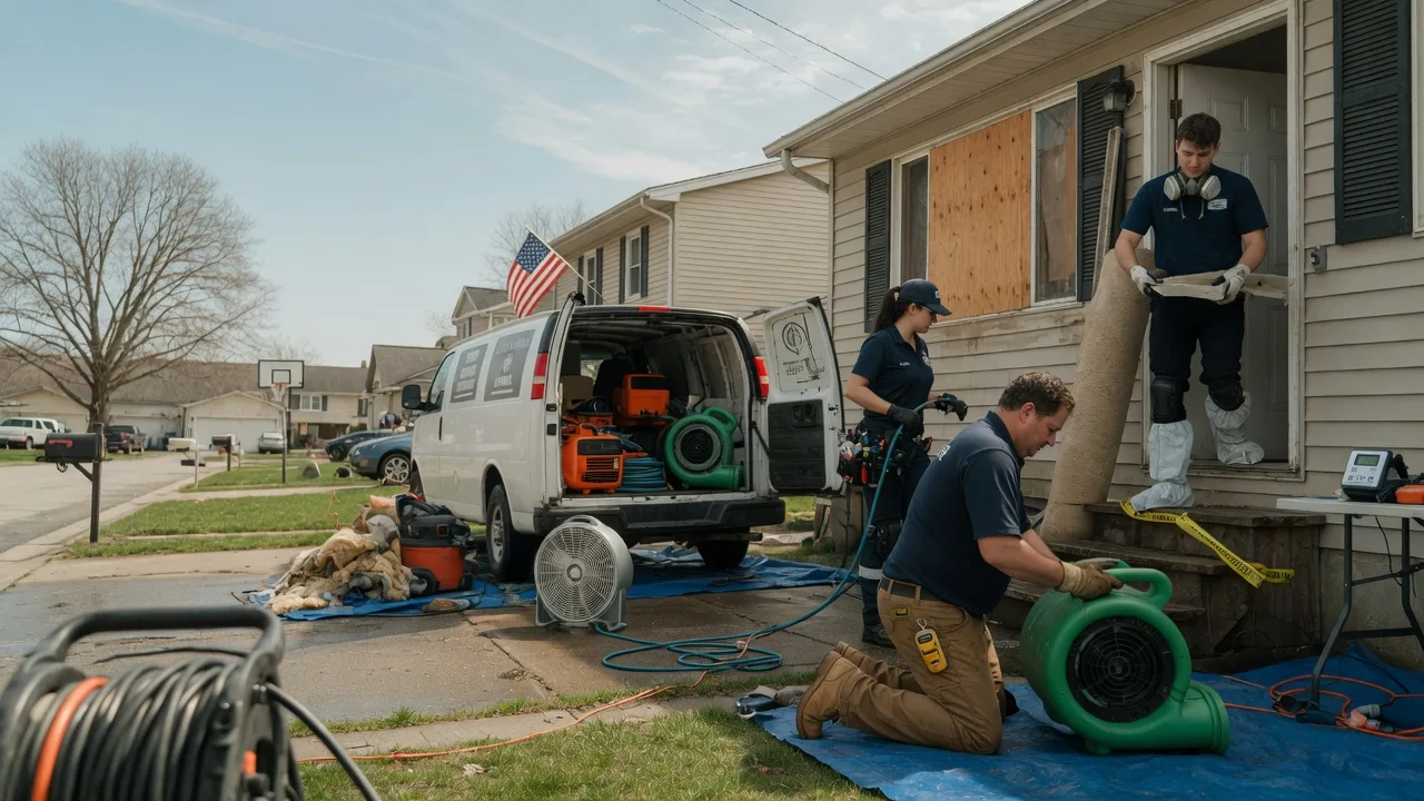 Water Damage Restoration in Bexley, OH near me